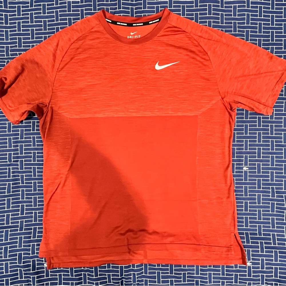 Nike Habanero Red Short Sleeve Medalist Shirt